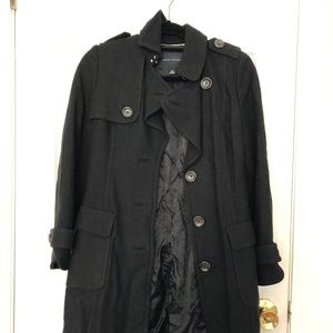 Banana Republic Black Coat (XS)